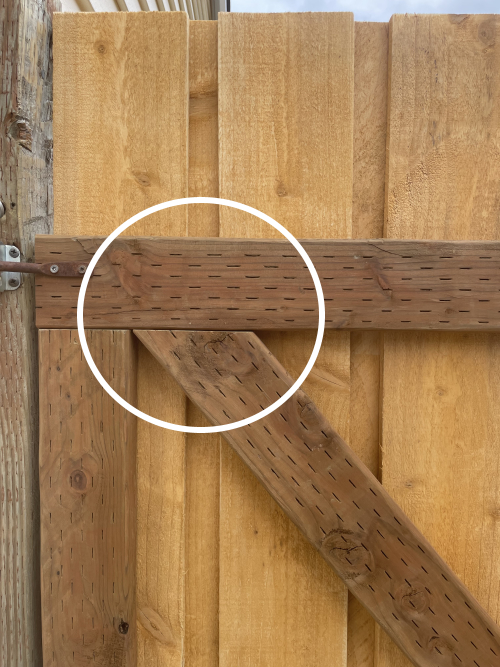 How to Properly Position a Fence Gate Brace Prevent Gate Sagging