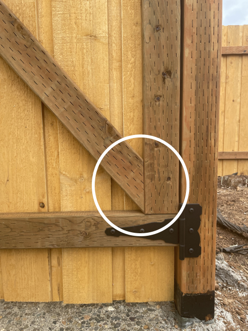 How To Properly Position A Fence Gate Brace Prevent Gate, 56% OFF